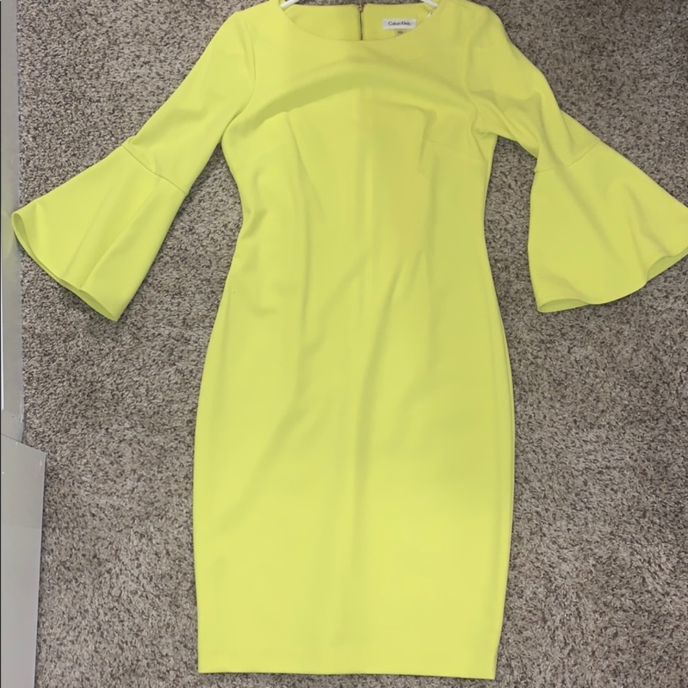 Neon formal dress